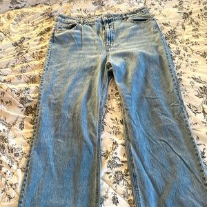 H&M High Rise Wide Leg Women’s Jeans